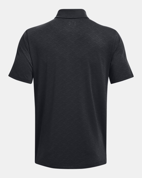 Men's UA Playoff Birdie Jacquard Polo in Black image number 5
